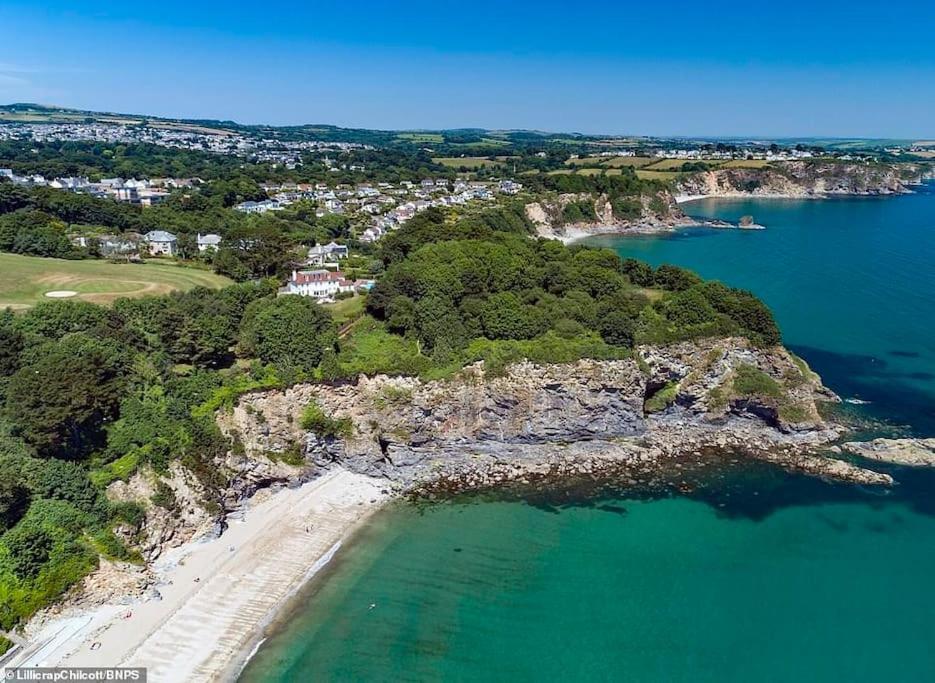 Stunning Apartment, Balconies, Private Beach, Coast Path Charlestown (Cornwall) Extérieur photo